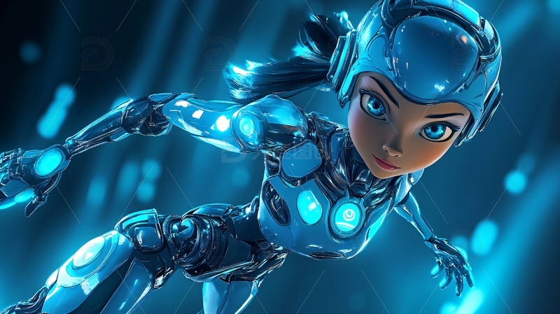 高清大图下载【趣麦麦图】科技感形象6