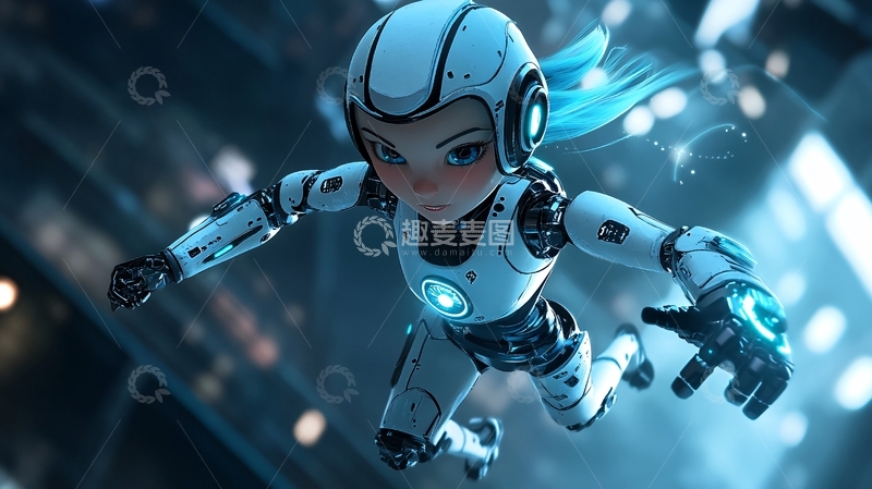 高清大图下载【趣麦麦图】科技感形象9