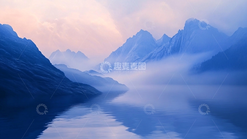 高清大图下载【趣麦麦图】大气高清意境山水19