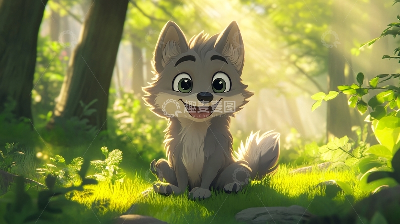 高清大图下载【趣麦麦图】小狐狸临摹7