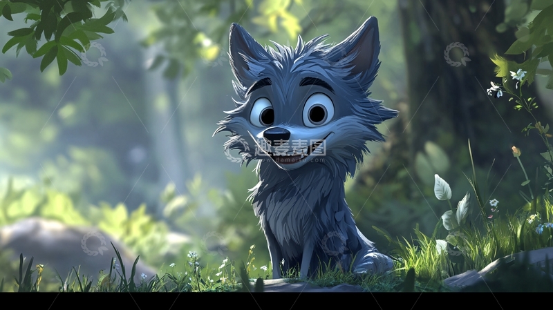 高清大图下载【趣麦麦图】小狐狸临摹6