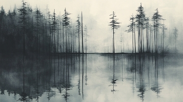 湖畔湖泊梦幻森林8