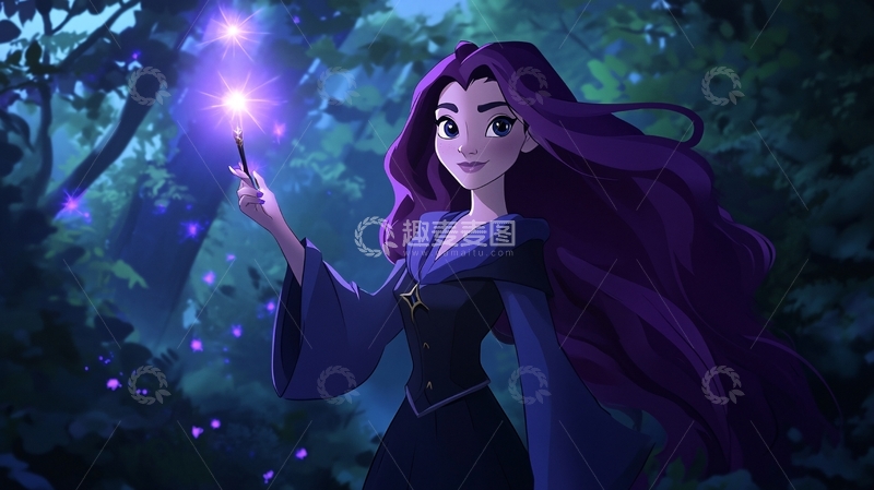 高清大图下载【趣麦麦图】魔发奇缘1