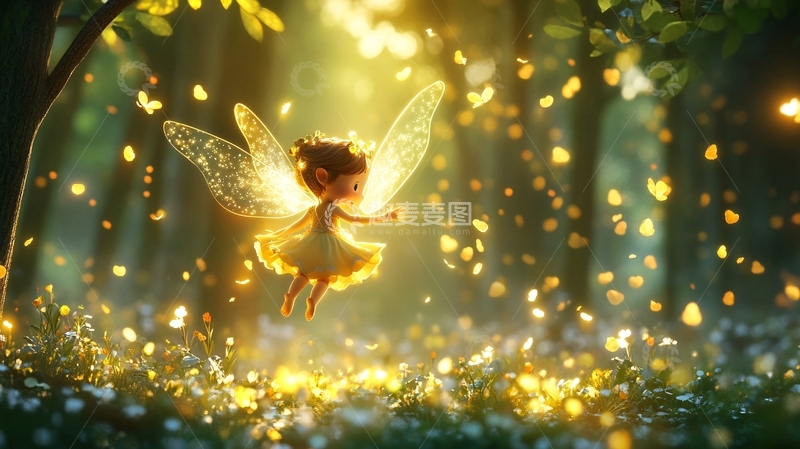 高清大图下载【趣麦麦图】梦幻唯美童话童年美梦2