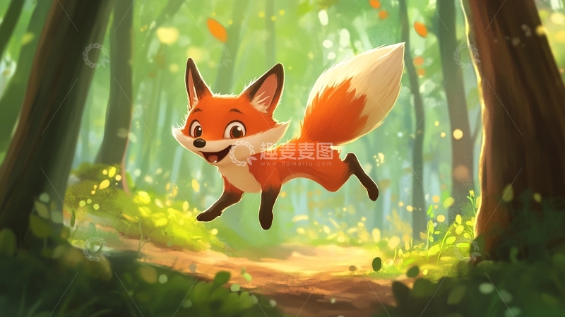 高清大图下载【趣麦麦图】小狐狸临摹12