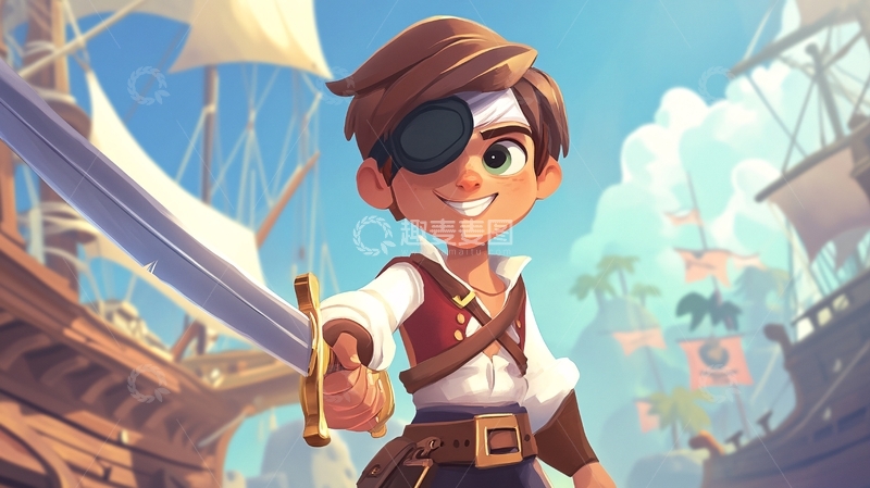 高清大图下载【趣麦麦图】伟大探险家