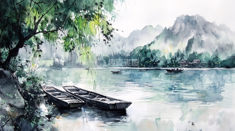 高清大图下载【趣麦麦图】高清古风山水9