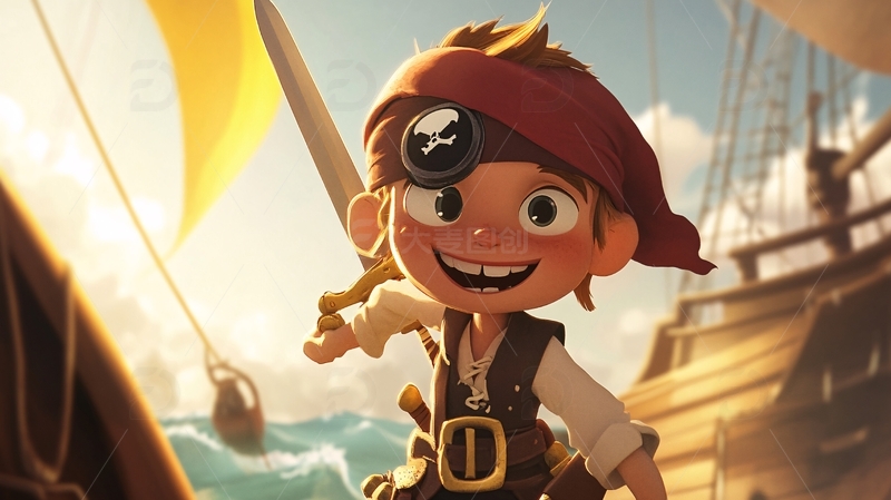 海盗王系列卡通形象