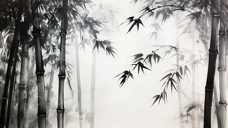高清大图下载【趣麦麦图】竹林艺术壁纸12