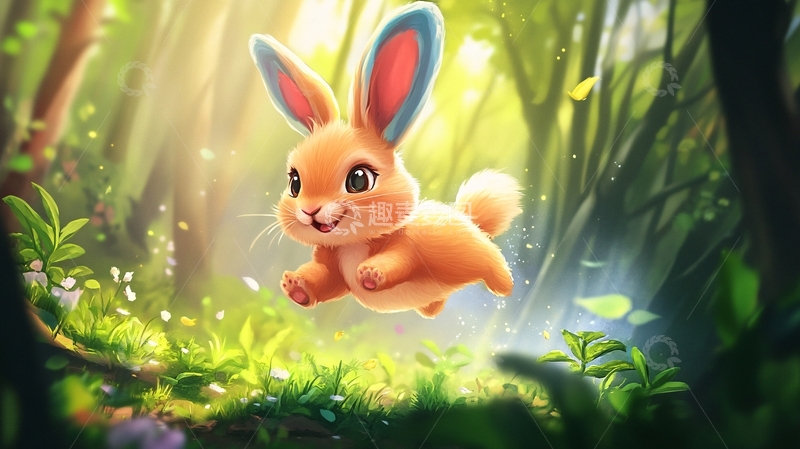 高清大图下载【趣麦麦图】小兔临摹11