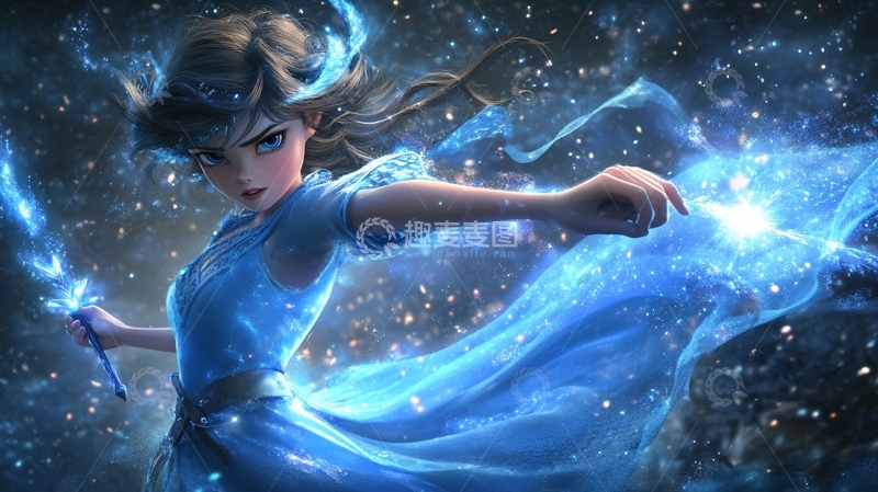 高清大图下载【趣麦麦图】魔发奇缘3