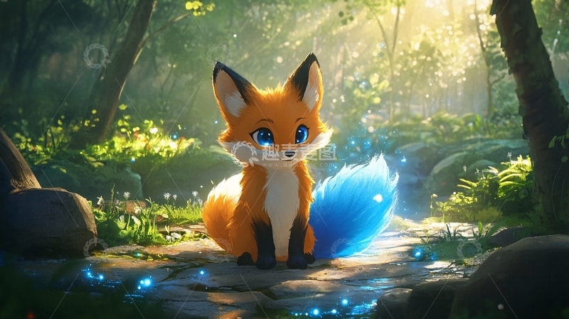 高清大图下载【趣麦麦图】小狐狸临摹18