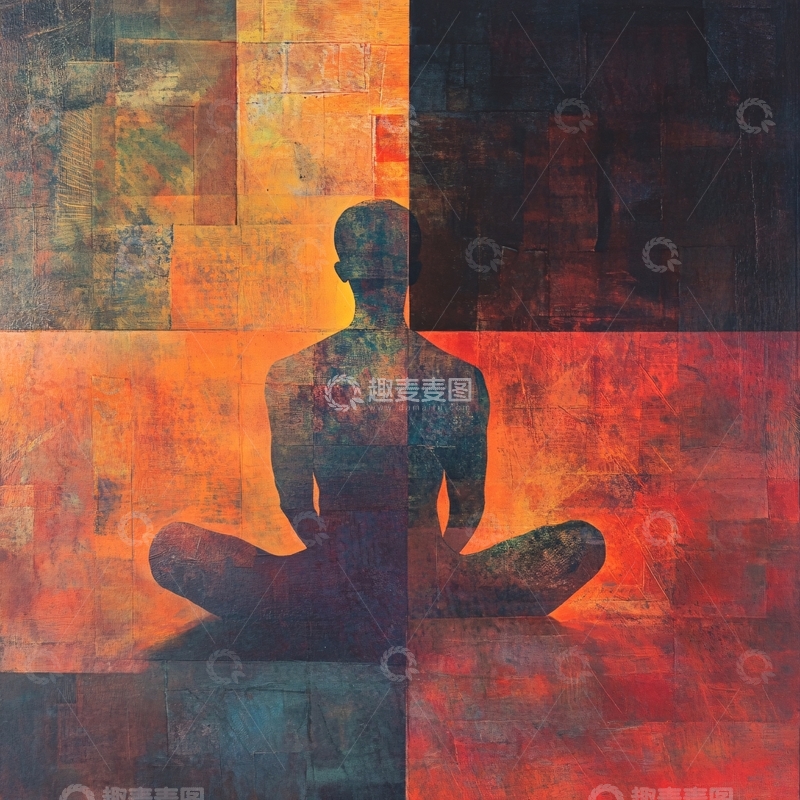 高清大图下载【趣麦麦图】四个意识背景