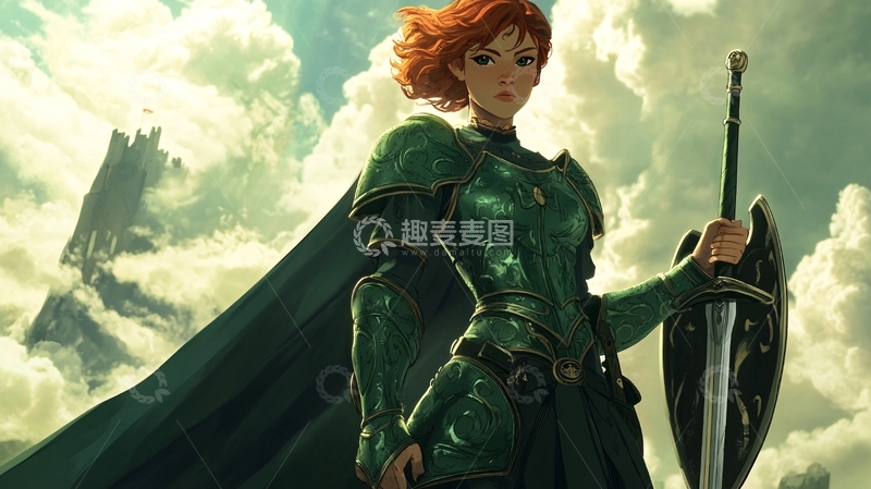 高清大图下载【趣麦麦图】名族女英雄1