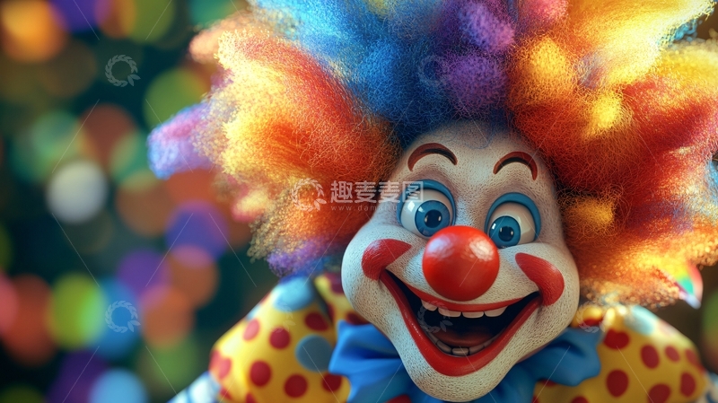 高清大图下载【趣麦麦图】小丑愚人节1