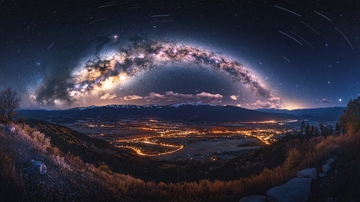 银河系一亿像素全景图