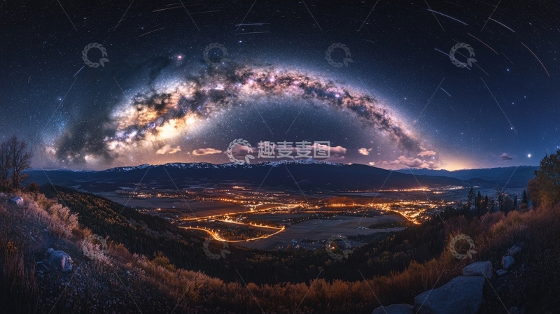 高清大图下载【趣麦麦图】银河系一亿像素全景图