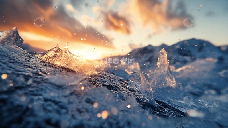 高清大图下载【趣麦麦图】唯美冰雪