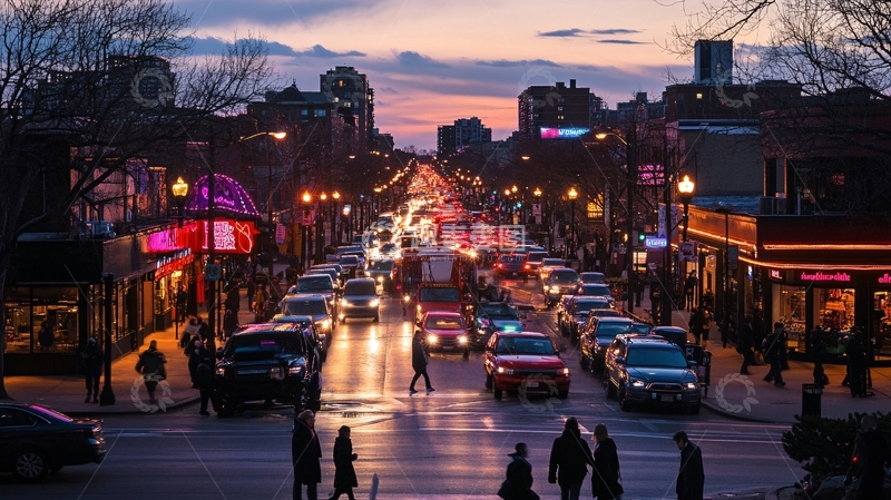 高清大图下载【趣麦麦图】加拿大街景