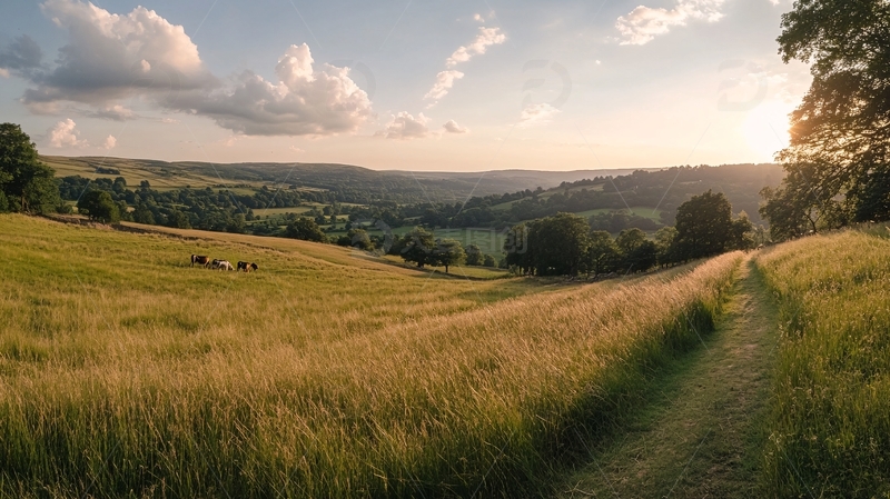 高清大图下载【趣麦麦图】英伦牧场风光