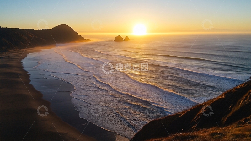 高清大图下载【趣麦麦图】唯美日出精美壁纸