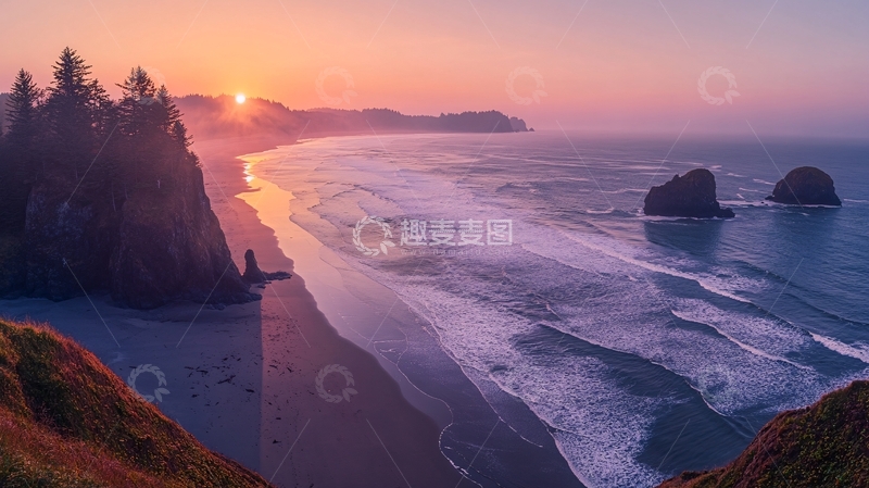高清大图下载【趣麦麦图】俄勒冈沿海1