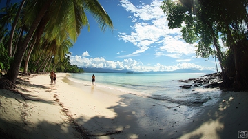 海岛海边全景图3