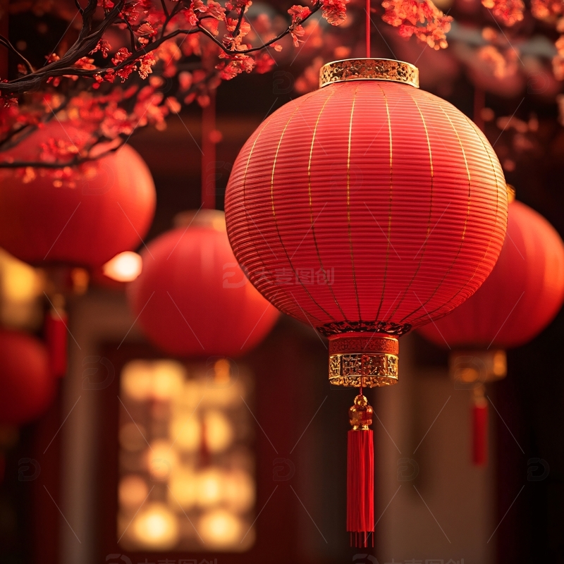 灯笼喜庆红色