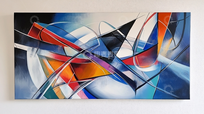 高清大图下载【趣麦麦图】几何装饰画