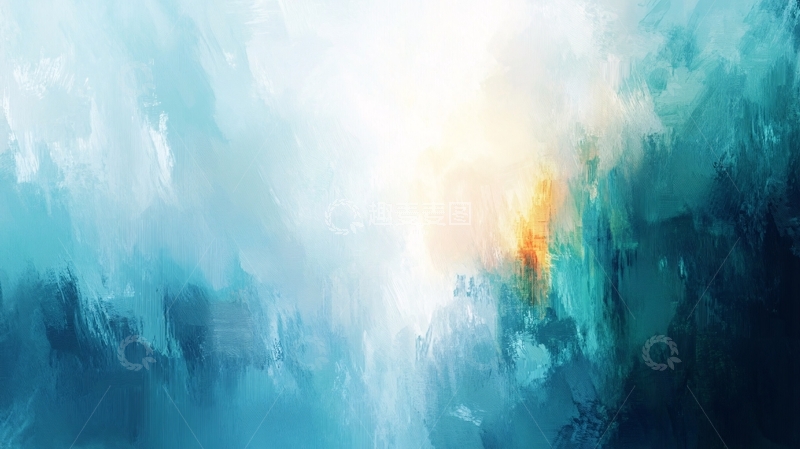 高清大图下载【趣麦麦图】宽幅抽象画