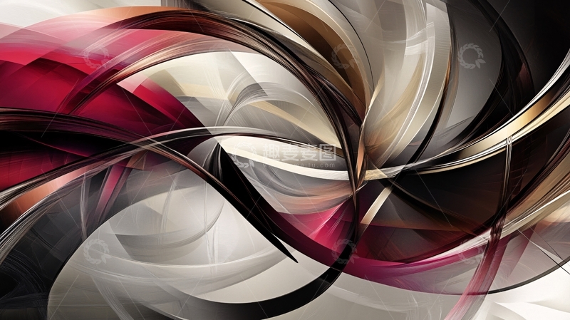 高清大图下载【趣麦麦图】-高清抽象动感背景1