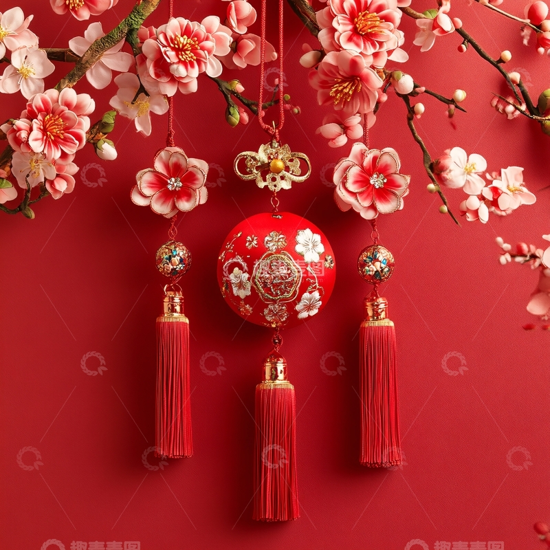 高清大图下载【趣麦麦图】新年挂件