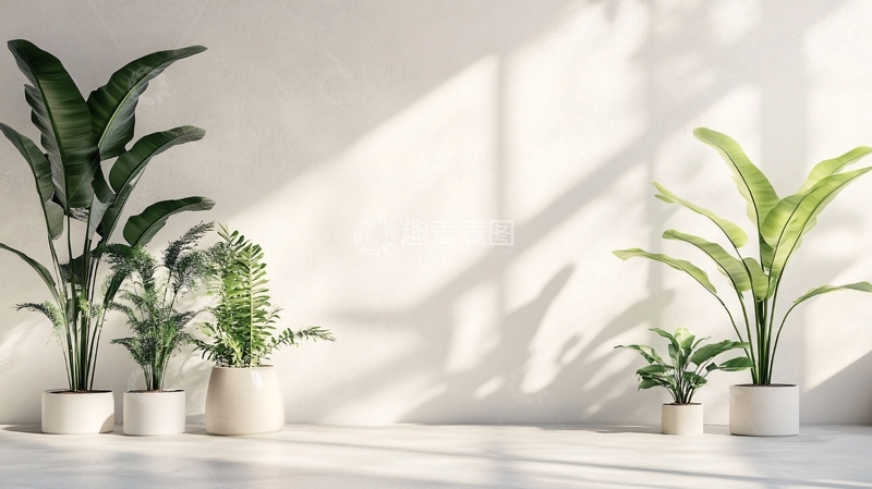 高清大图下载【趣麦麦图】室内植物端景6