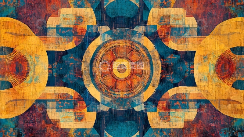 高清大图下载【趣麦麦图】万花筒金