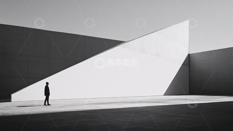 高清大图下载【趣麦麦图】大气简约光影1