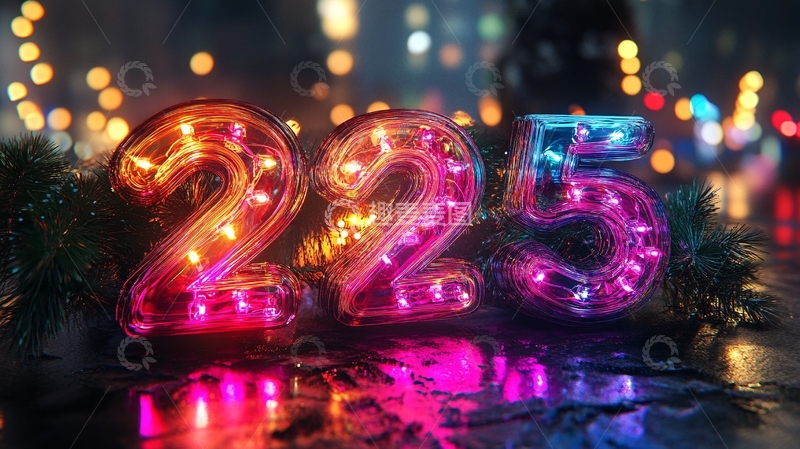 高清大图下载【趣麦麦图】年跨年装饰