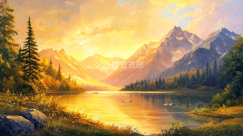 高清大图下载【趣麦麦图】宽屏风景画95