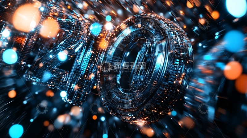 高清大图下载【趣麦麦图】科技无限背景3
