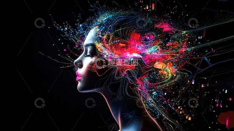 高清大图下载【趣麦麦图】虚拟形象艺术