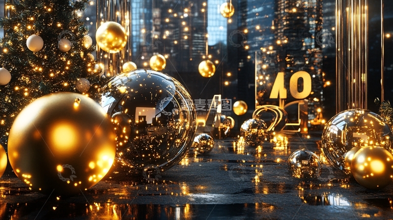 高清大图下载【趣麦麦图】创意圣诞壁纸