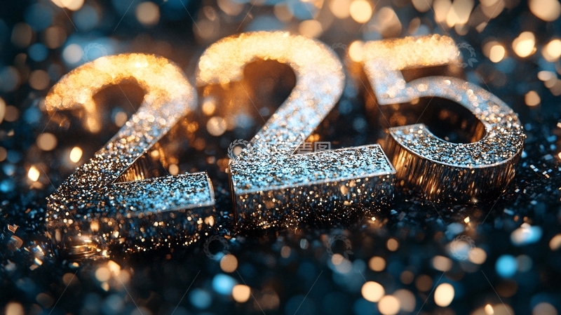 高清大图下载【趣麦麦图】新年装饰数字