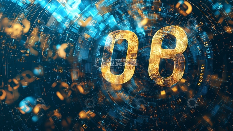 高清大图下载【趣麦麦图】科技速度1