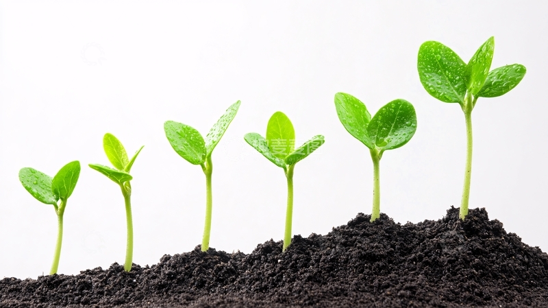 高清大图下载【趣麦麦图】植物生长阶段