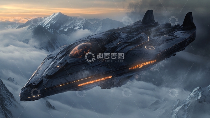 高清大图下载【趣麦麦图】宇宙飞船壁纸10