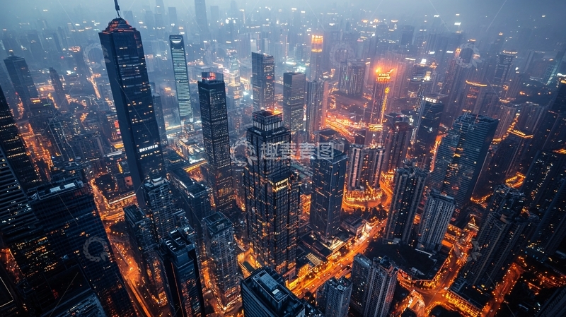 高清大图下载【趣麦麦图】魔幻之都