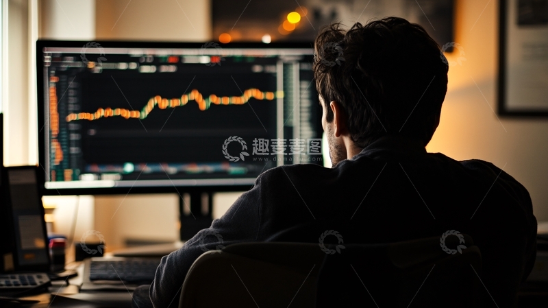 高清大图下载【趣麦麦图】股票交易员