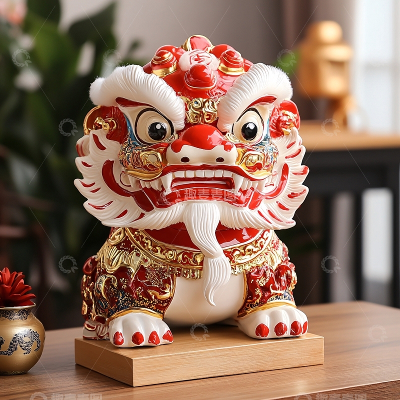 高清大图下载【趣麦麦图】风狮爷摆件1