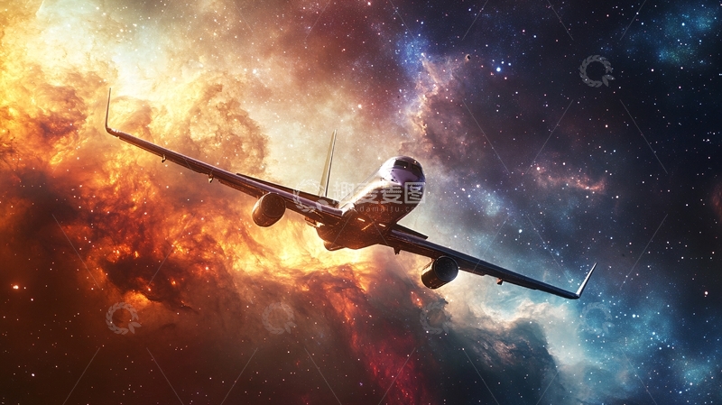 高清大图下载【趣麦麦图】翱翔宇宙