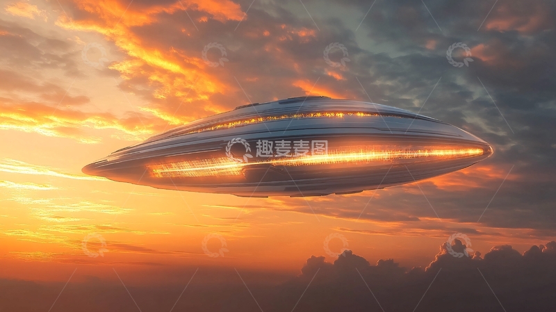 高清大图下载【趣麦麦图】飞碟模型