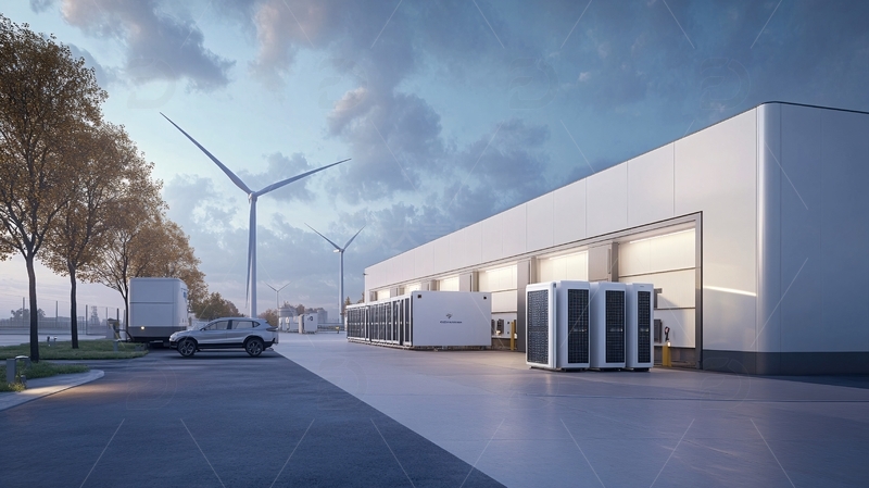 高清大图下载【趣麦麦图】清洁能源综合展示